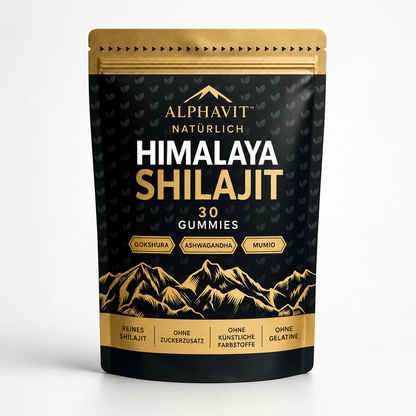 ALPHAVIT | Natürliche Shilajit-Gummibärchen